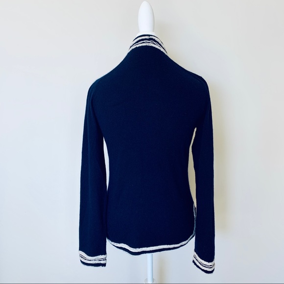 J.Crew Navy Tunic Sweater Small - Picture 2 of 6